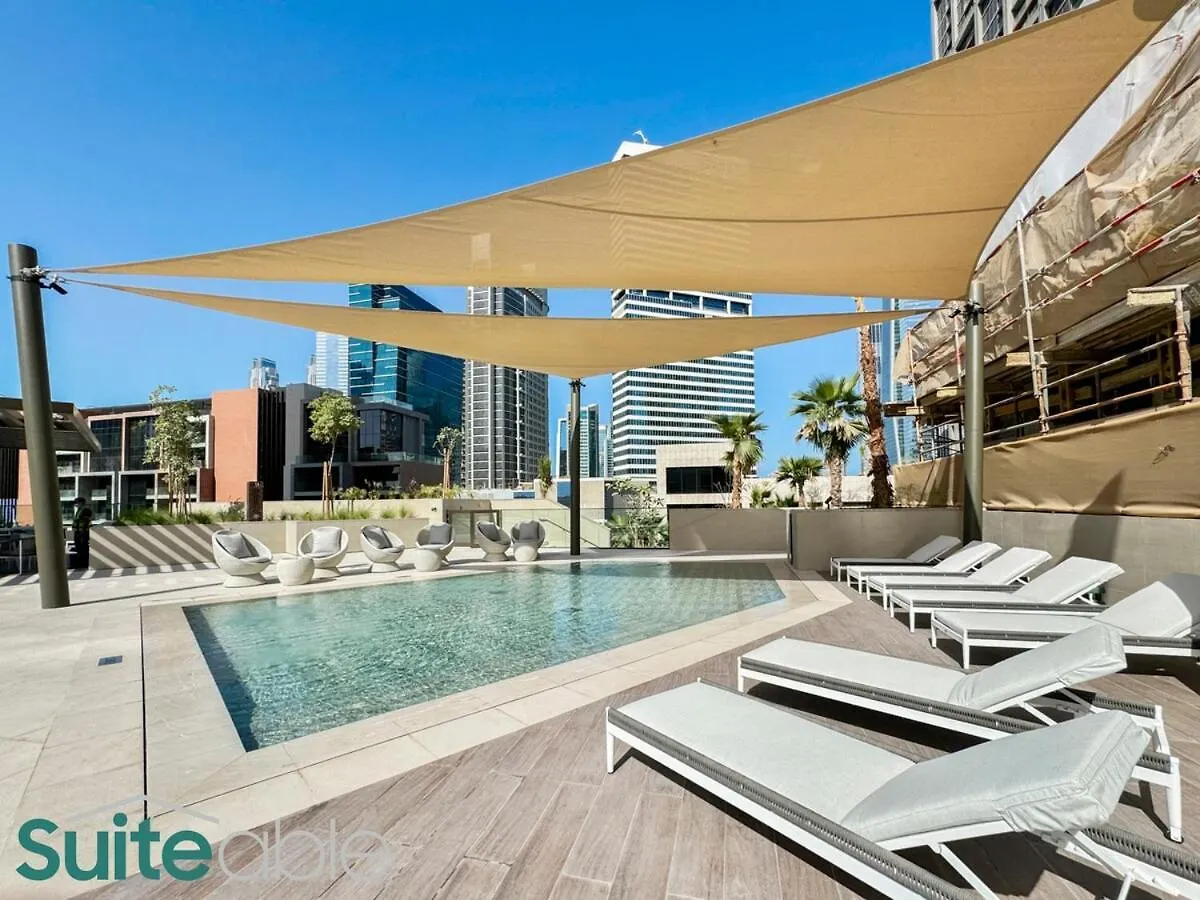 Apartment Stunning 1 Bedroom With Burj Khalifa View Dubai
