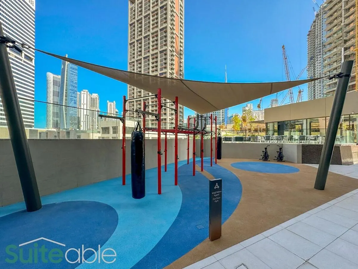 Apartman Stunning 1 Bedroom With Burj Khalifa View Dubaj