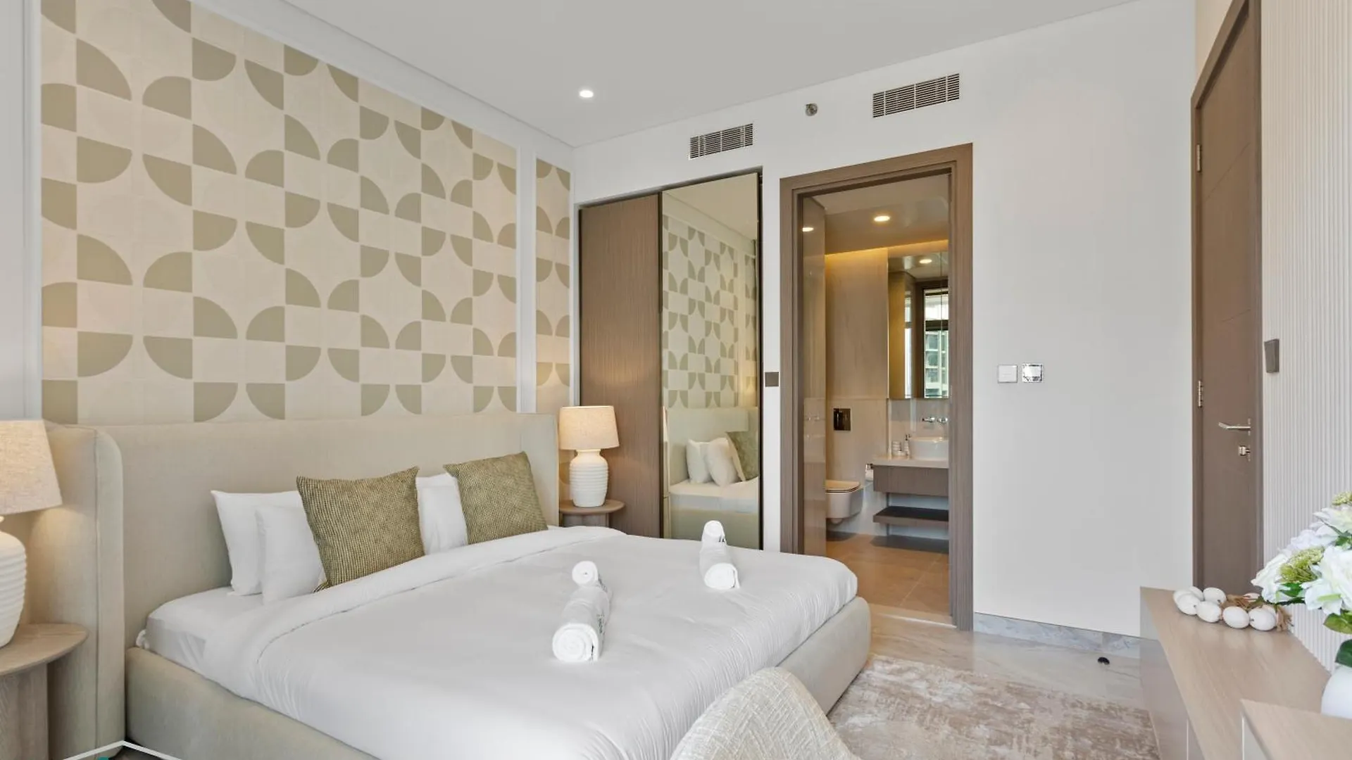 Apartman Stunning 1 Bedroom With Burj Khalifa View Dubaj